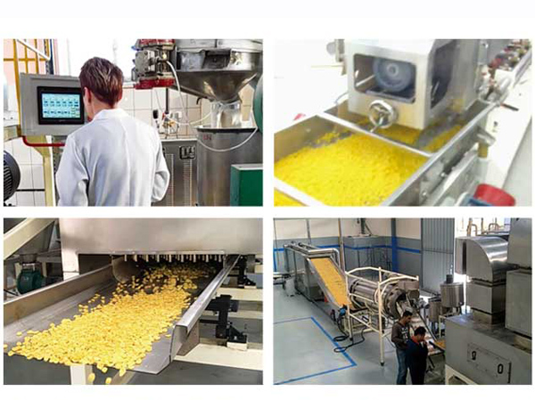 Overview of Corn Flakes Production Line