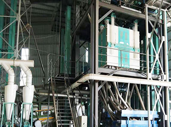 40tons of Corn flour milling machinery