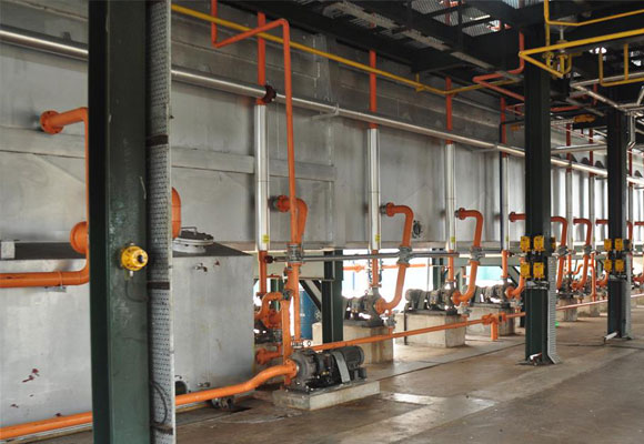  5. Palm kernel cake extraction section