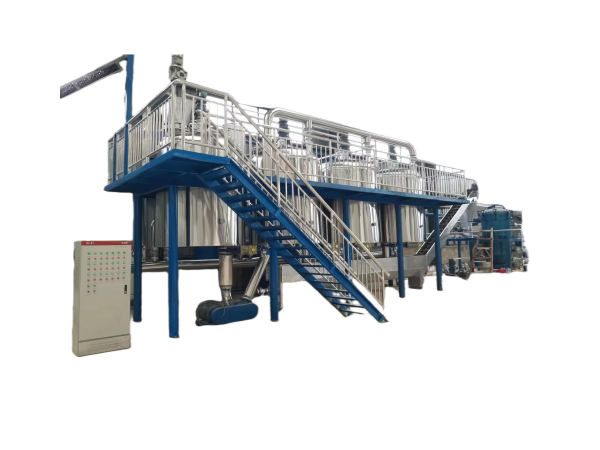 Chicken and duck oil refining production line