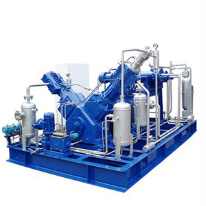 Gas compression machine