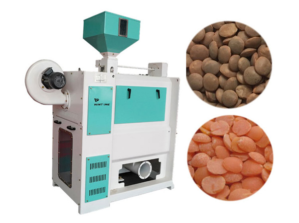 Lentil Peeling and Splitting Machine