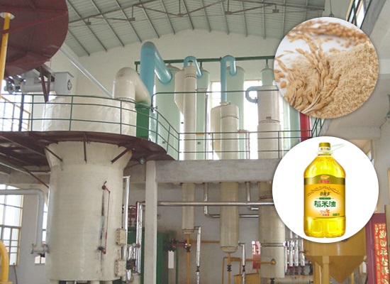 Rice bran oil production line manufacturer