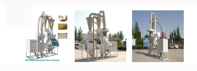 Small rice flour making machinery