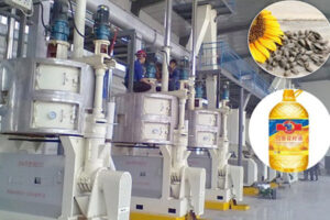 Sunflower oil production line manufacturer