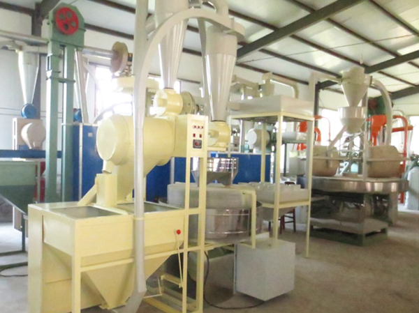 Wheat flour stone milling machine