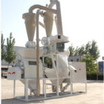 Small corn flour making machine