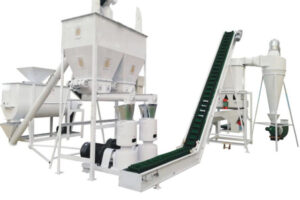 2tons/h small animal feed pellet production line manufacturer