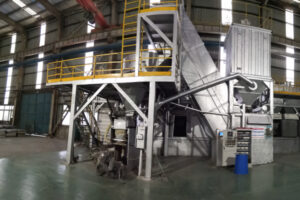 Automatic friction material batching and mixing production line manufacturer