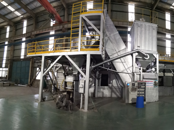 Automatic friction material batching and mixing production line manufacturer