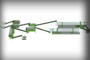 Automatic pig manure fertilizer production line manufacturer