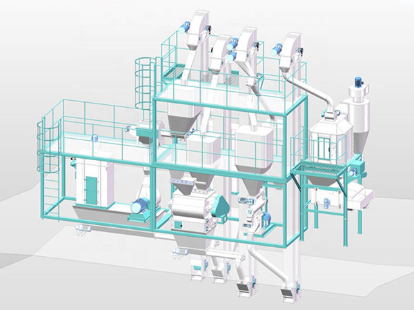 Automatic ruminant feed pellet production line manufacturer