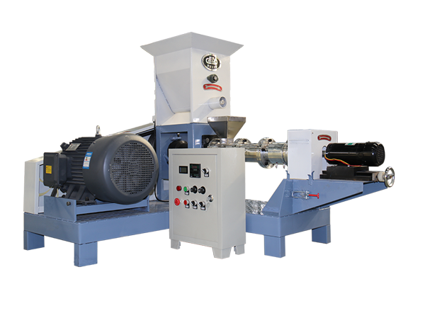 Feed puffing machine