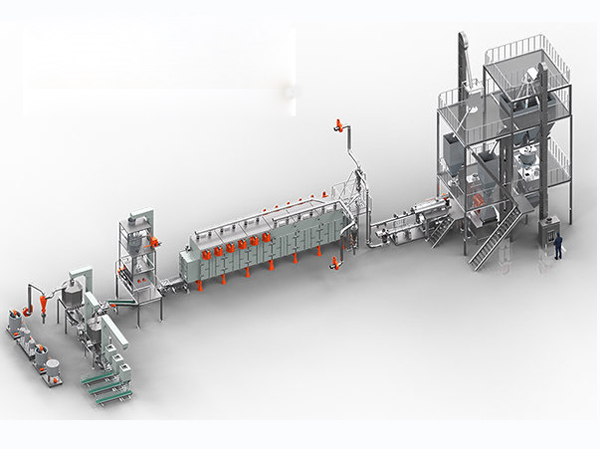 Fully automatic pet feed production line manufacturers