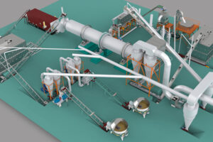 Grass pellet biomass production line manufacturer