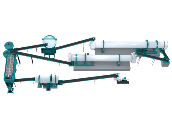 Palm residue biomass pellets production line