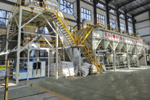 Pouring material ingredient making machine system