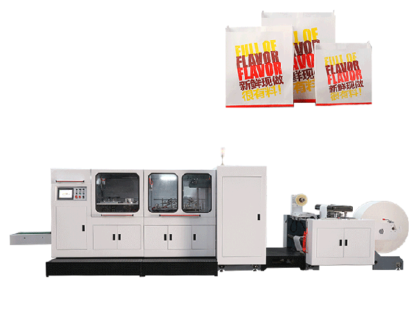 4 color Flexo Printing Machine Connect Bag Machine Online