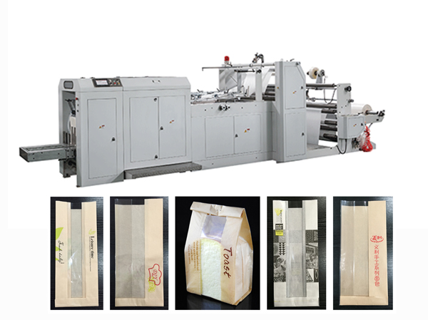 Automatic High Speed Window Film Paper Bag Machine