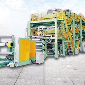 Corrugated paper production line