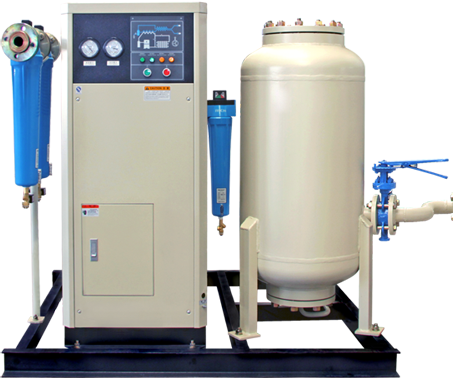 Compressed air purification unit