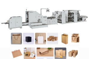 Degradable automatic square bottom paper bag making machine manufacturer