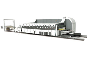 Full absorption high-speed ink printing slotting die cutting machine