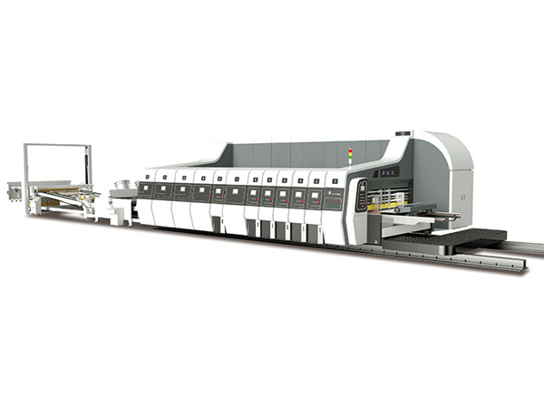 Full absorption high-speed ink printing slotting die cutting machine