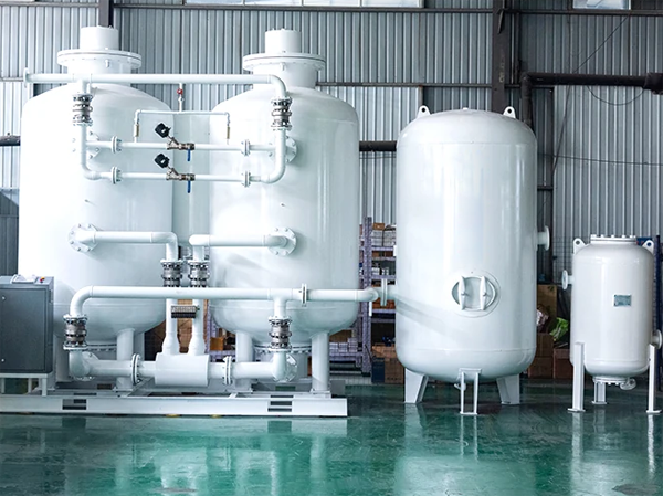 PSA oxygen production low temperature small liquid nitrogen plant