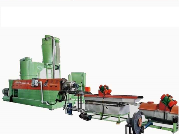 Stone paper crushing recycling granulation machine