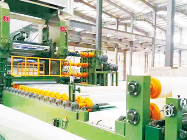 Stone paper rolling paper machine