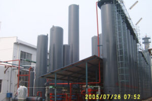 Technology of carbon natural gas purification by pressure swing adsorption plant