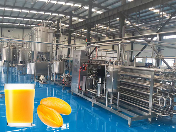 Fully automatic mango sauce production line manufacturer