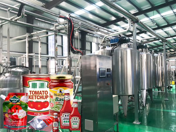 Fully automatic tomato sauce production line manufacturer