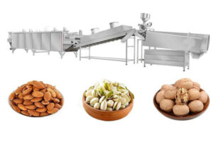 Manufacturer of salty cashew nut production line