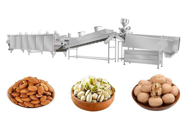 Manufacturer of Salty cashew nut production line