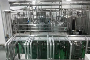 Manufacturer of automatic aloe vera juice production line