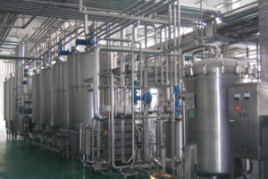 Manufacturer of automatic fruit juice raw pulp production line