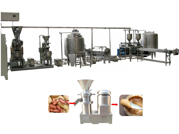 Manufacturer of automatic peanut butter production line