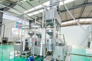 Manufacturer of automatic three link soybean slurry production line