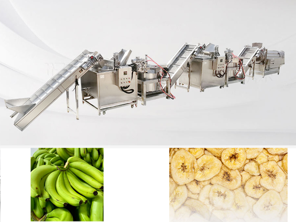 Manufacturer of banana slice production line