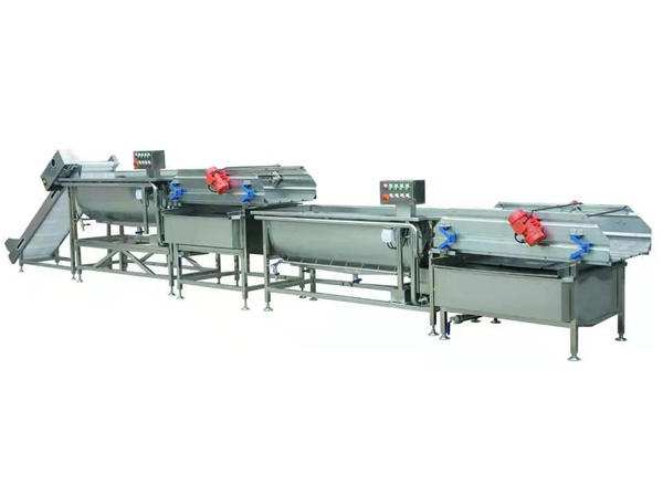 Manufacturer of continuous eddy current vegetable washing machine