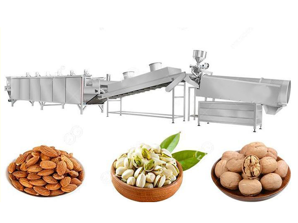 Manufacturer of pistachio roaster production line