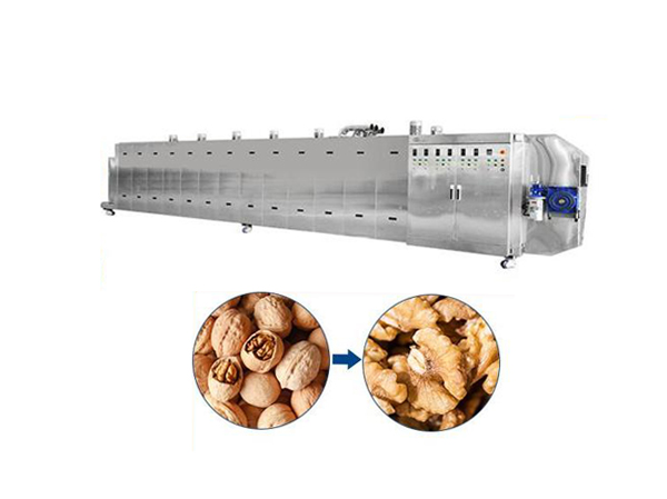 Manufacturer of walnut kernel baking and cooling machine