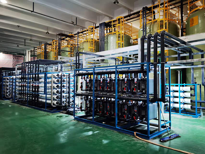 Reverse osmosis water purification machine process flow 