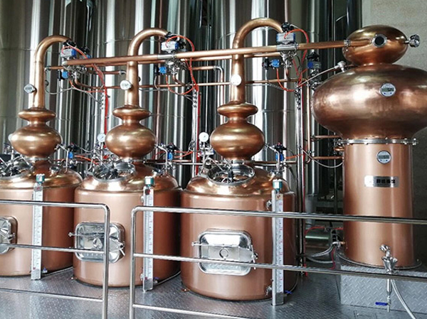 Whiskey Brandy Distilled Liquor Production Line