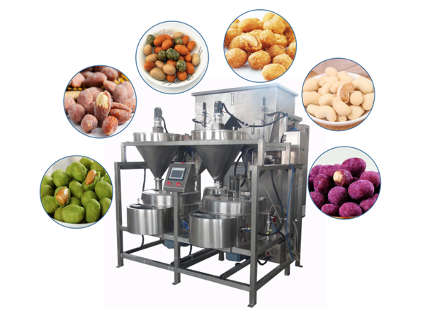 Manufacturer of automatic nut coating machine