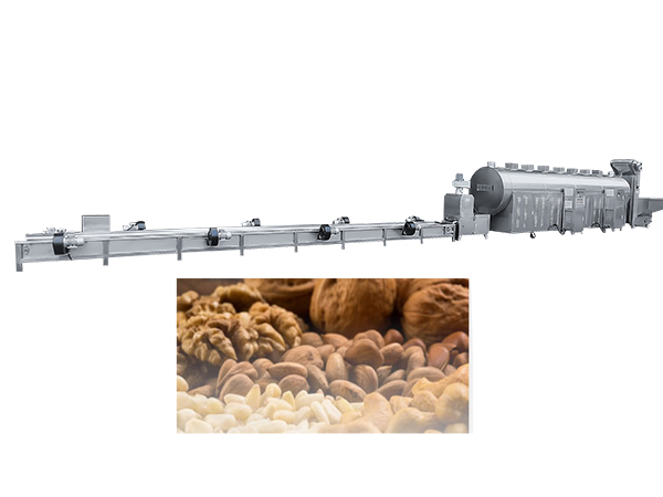 Manufacturer-of-automatic-nut-roasting-production-line